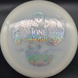 Discmania Distance Driver White Silver Star Stamp 176g Tour Series Colten Montgomery Lone Howl 3, Metal Flake C-line PD