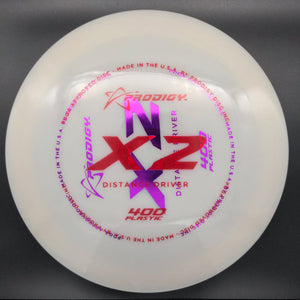 Prodigy Distance Driver X2, 400 Plastic