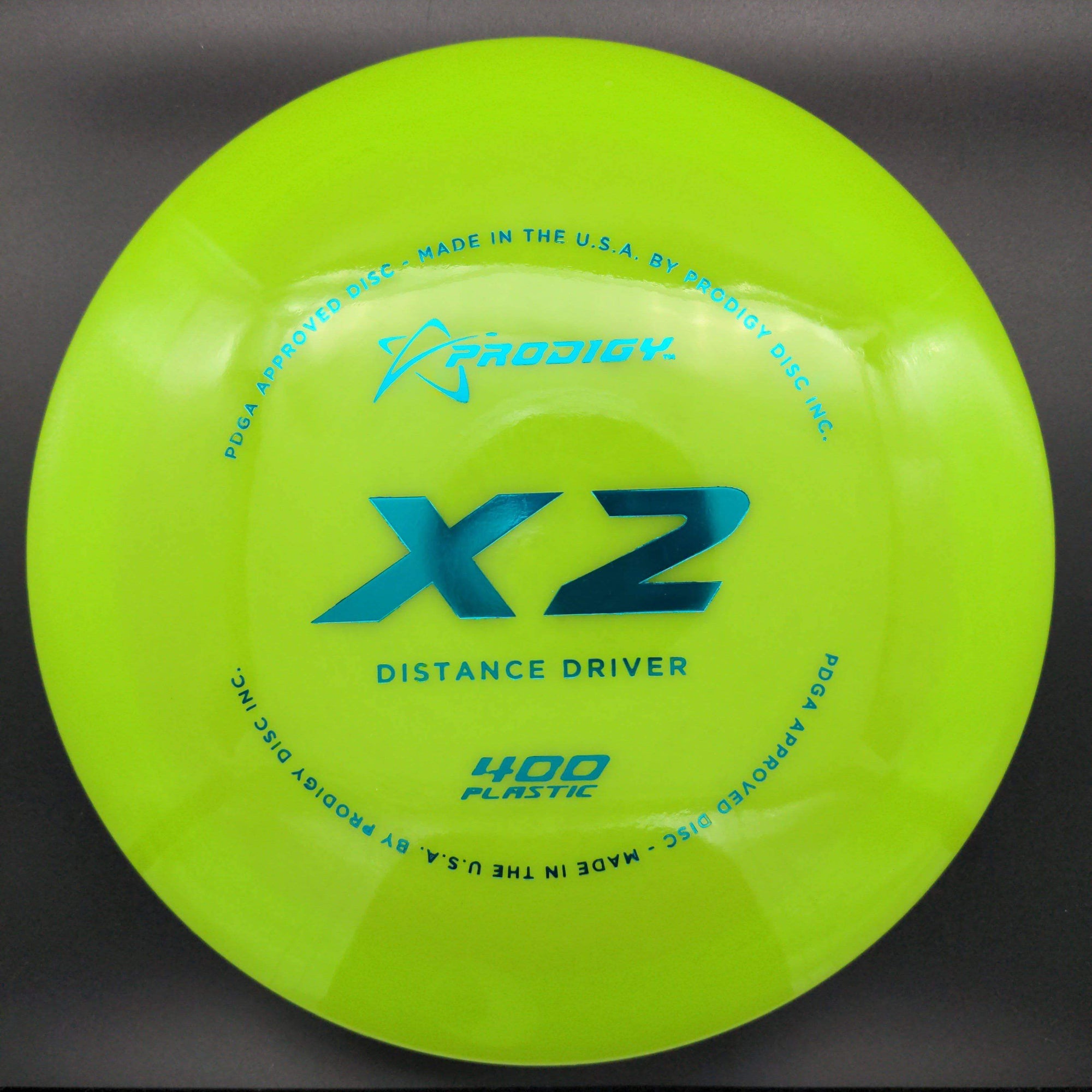 Prodigy Distance Driver X2, 400 Plastic