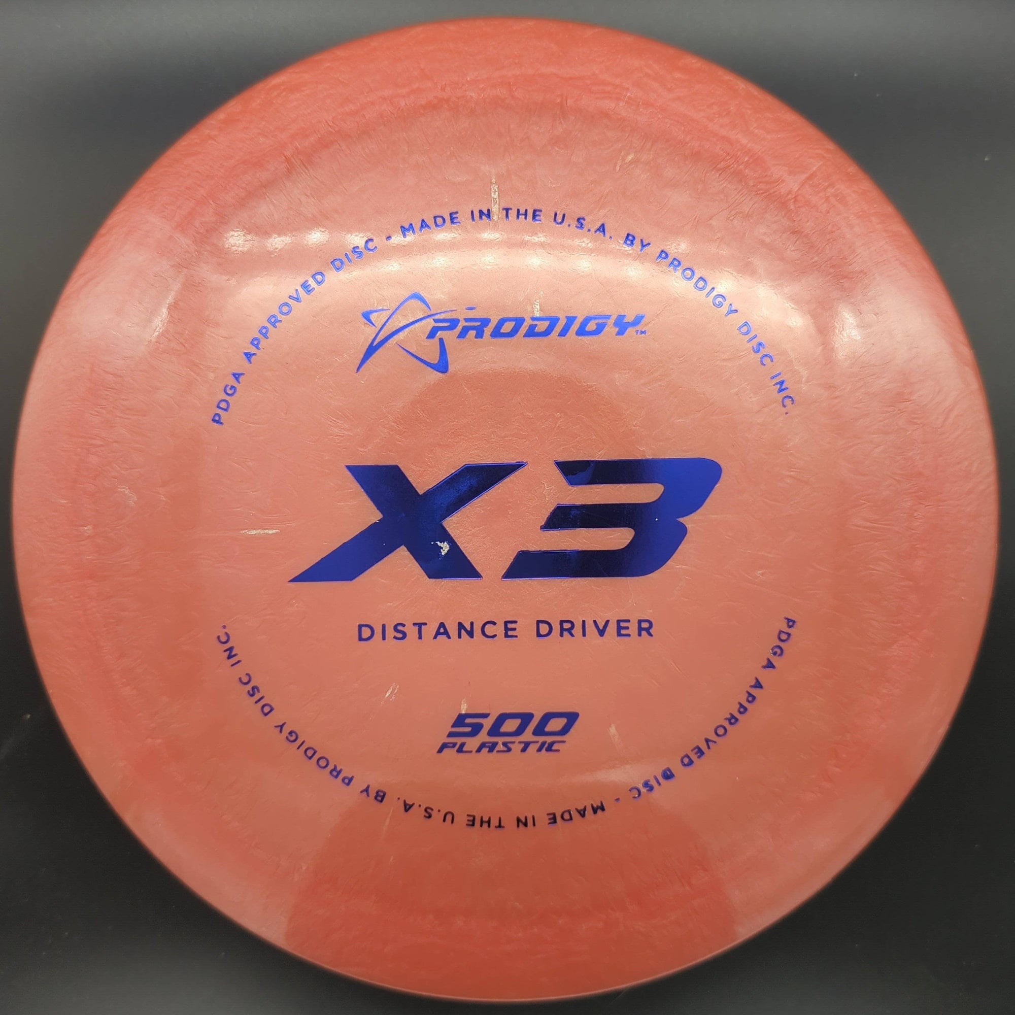 Prodigy Distance Driver X3, 500 Plastic