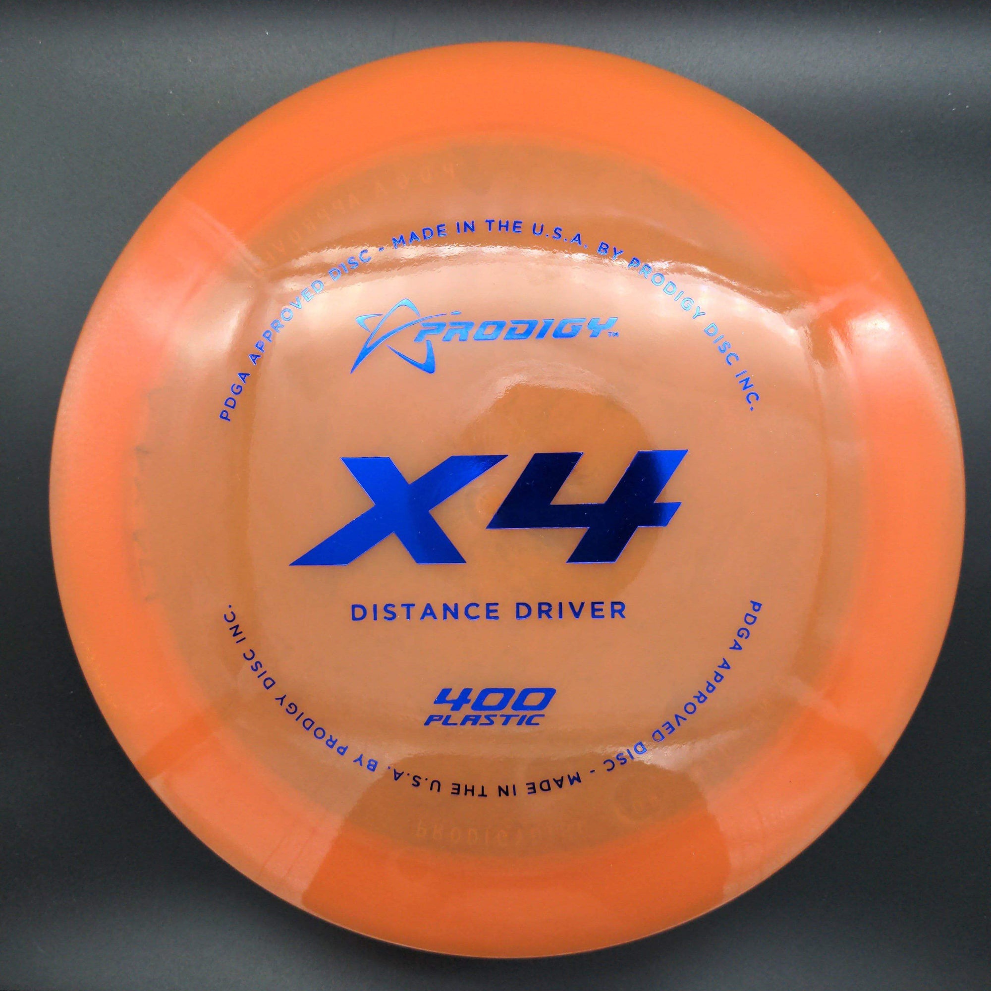 Prodigy Distance Driver X4 400 Plastic