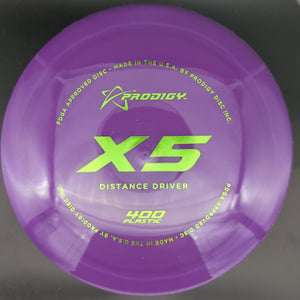 Prodigy Distance Driver X5 400 Plastic