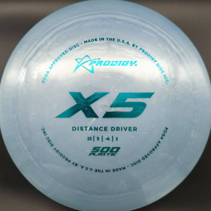 Prodigy Distance Driver X5, 500 Plastic