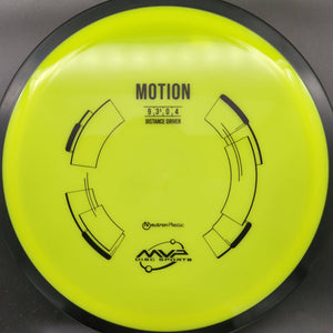 MVP Distance Driver Yellow 173g Motion, Neutron Plastic