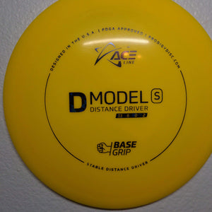 Prodigy Distance Driver Yellow Black Stamp 140g Ace Line D Model S, BaseGrip