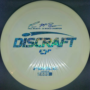 Discraft Distance Driver Yellow Blue Heart Foil Stamp 174g ESP Force