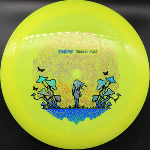 Thought Space Athletics Distance Driver Yellow Gold Stamp 175g 3 Synapse, Aura Plastic