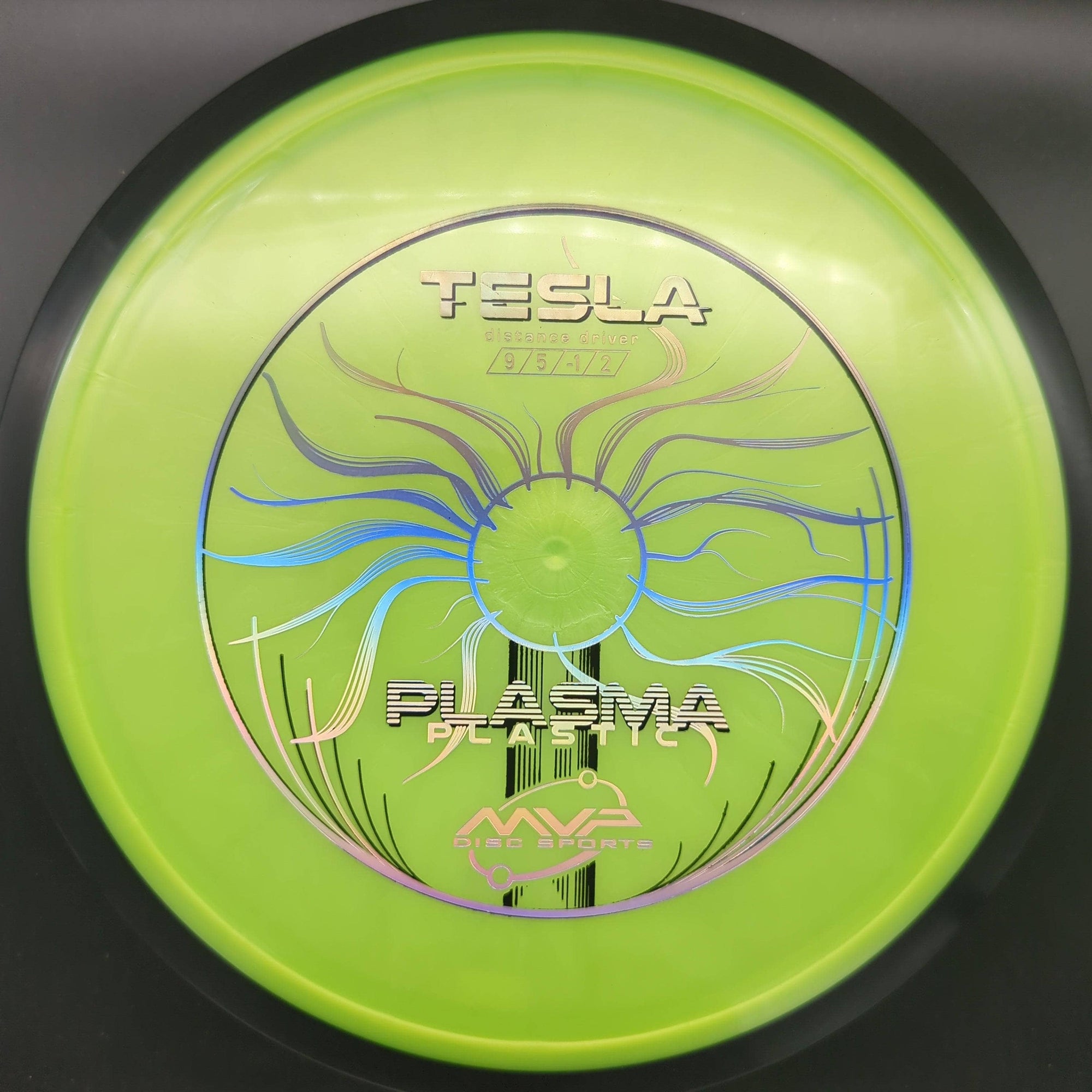 MVP Distance Driver Yellow/Green 173g Plasma Tesla