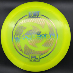 DGA Distance Driver Yellow Holo Silver Stamp 170g Hypercane, Pro Line Plastic