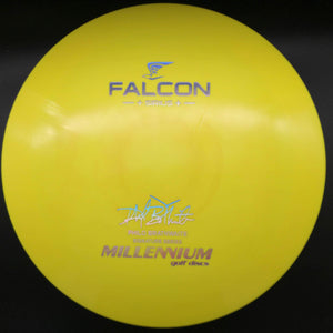 Millennium Discs Distance Driver Yellow Holo Stamp 175g (1.4) Falcon, Sirius - Philo Brathwaite