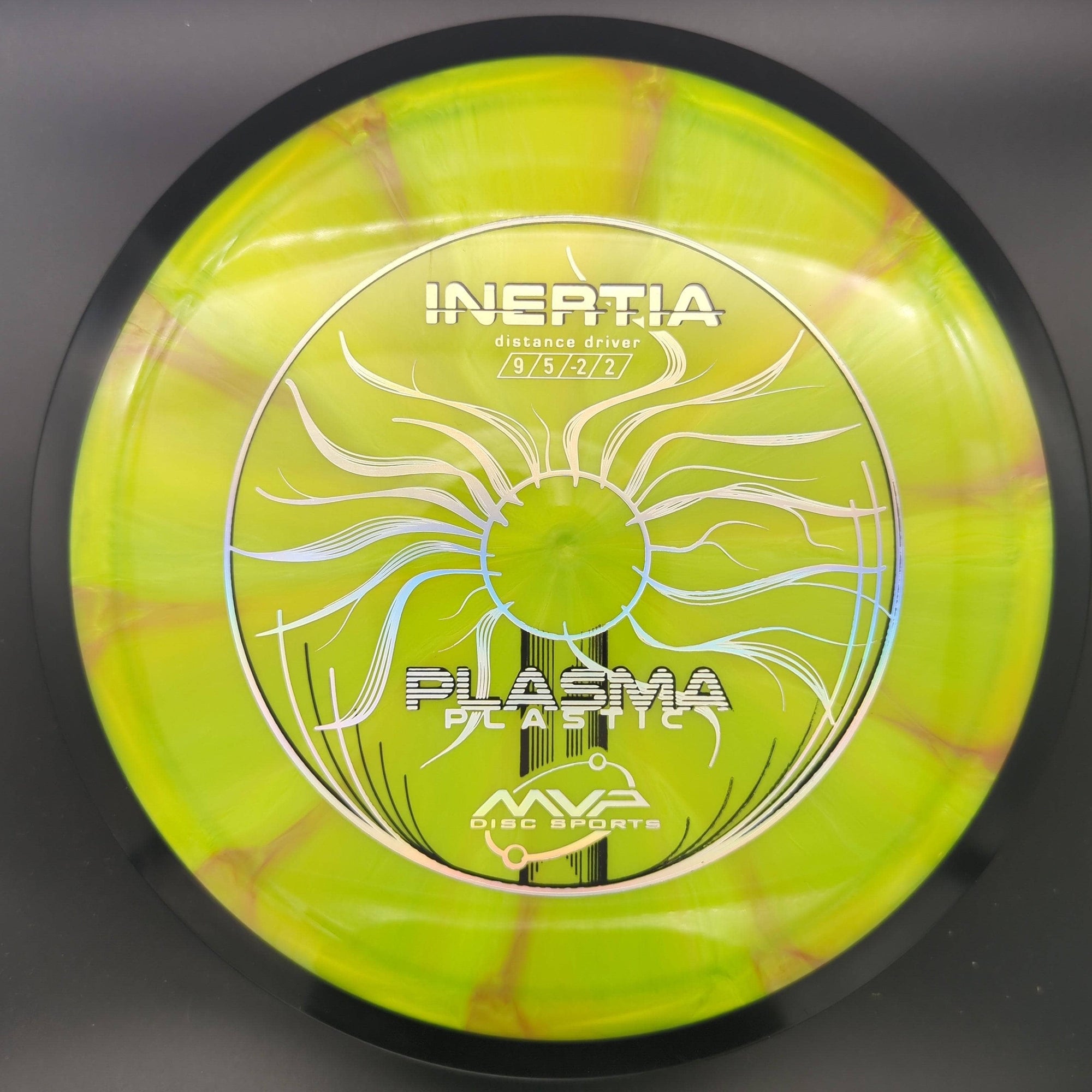 MVP Distance Driver Yellow/Teal/Red 172g Plasma Inertia