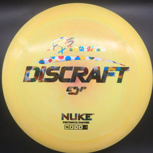 Discraft Distance Driver Yellow Wonderbread Stamp 172g Nuke ESP Paige Pierce