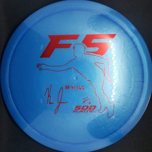 Prodigy Fairway Driver Blue 174g F5 500 Plastic, Kevin Jones, Signature Series
