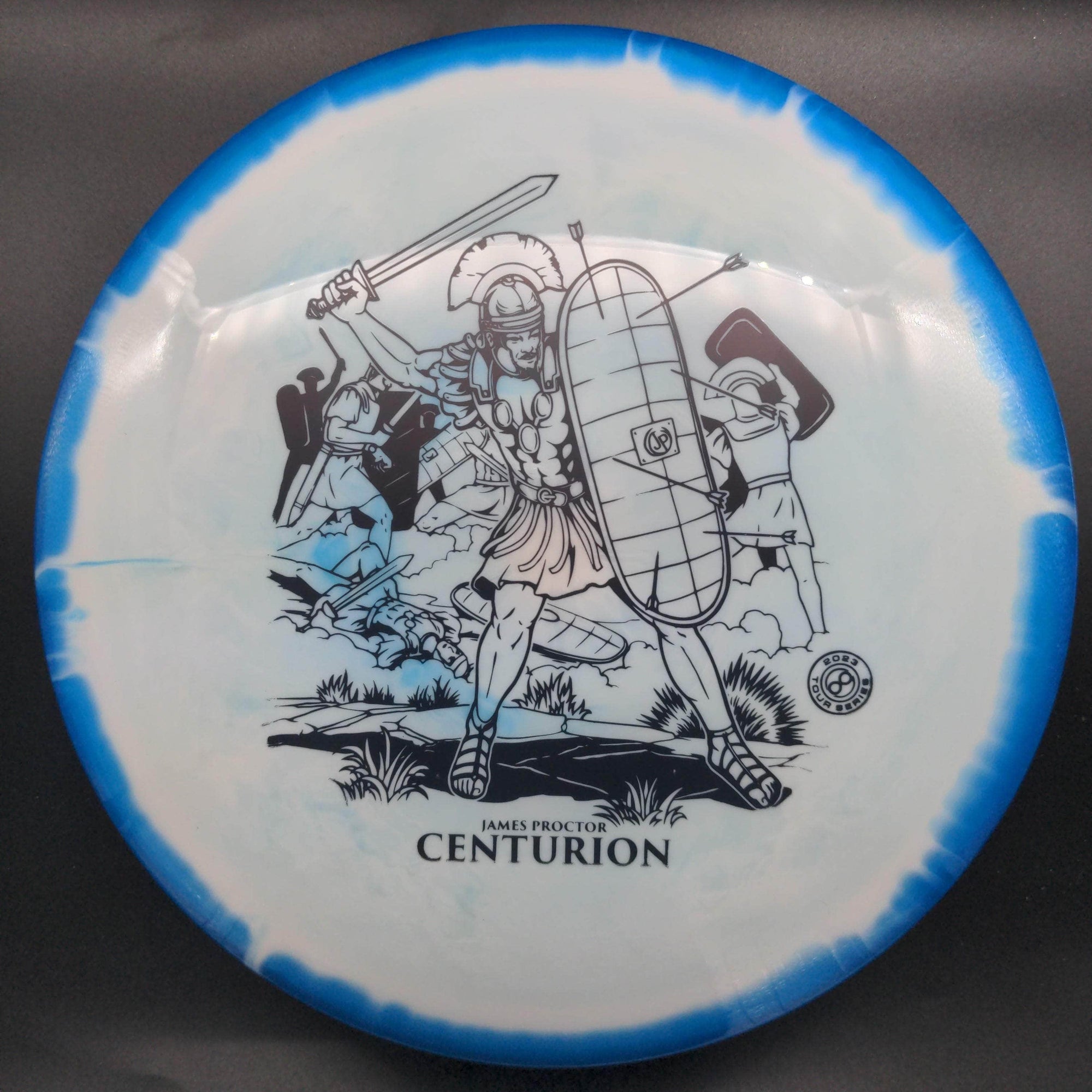 Infinite Discs Fairway Driver Blue Black Stamp 164g Centurion, Halo S-Blend, James Proctor Signature Series 2023