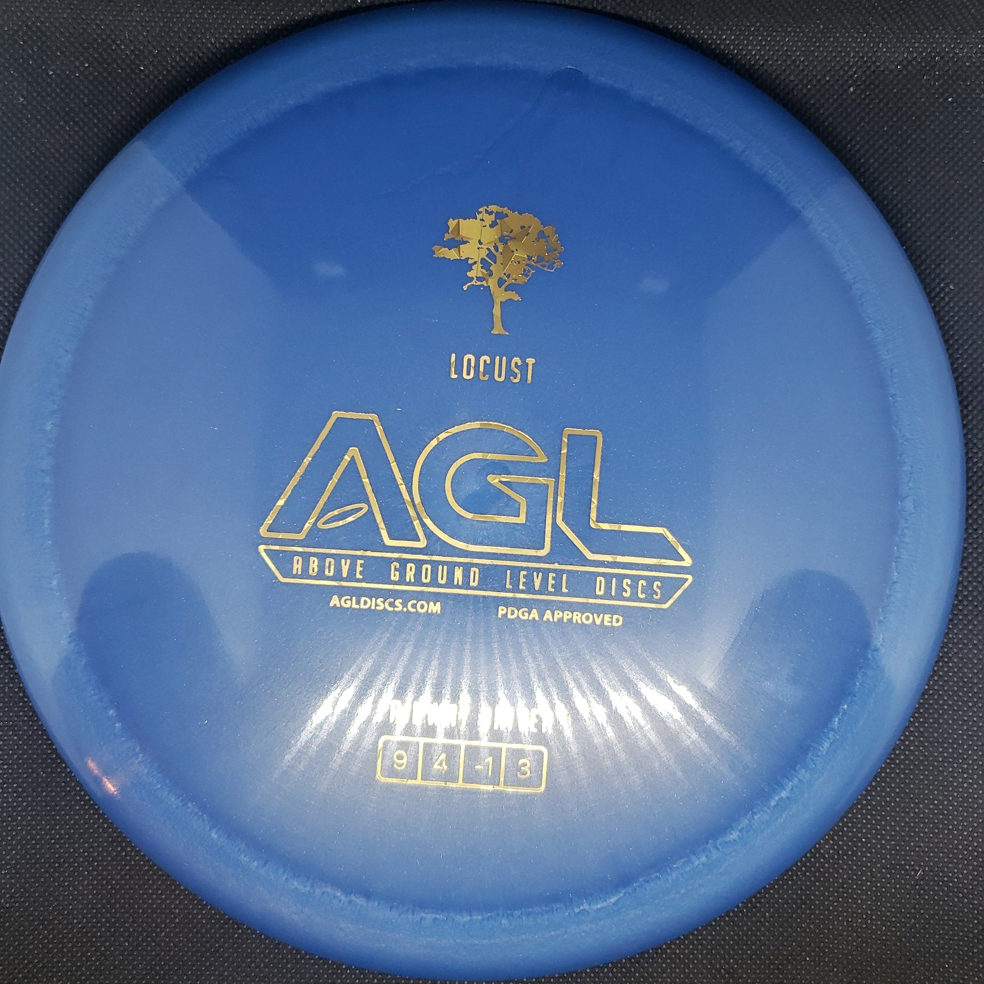 AGL Discs Fairway Driver Blue Gold Star Stamp 175g Alpine Locust, AGL Discs