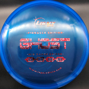 Legacy Fairway Driver Blue Rose Stamp 177g Ghost, Pinnacle Plastic