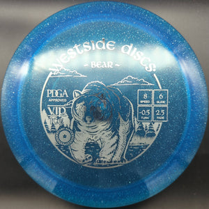 Westside Discs Fairway Driver Blue Silver Stamp MF 173g 2 Bear, VIP-Ice,  First Run