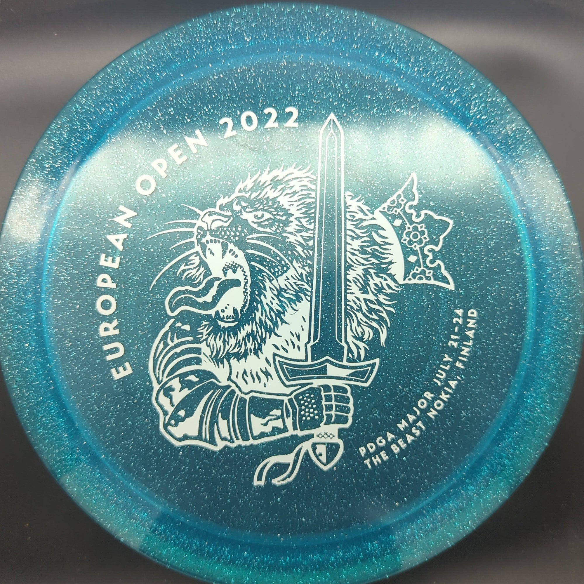Discmania Fairway Driver Blue White Stamp 173g 2 FD3 - Metal Flake C-Line (EO)