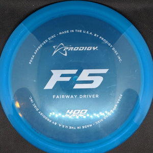 Prodigy Fairway Driver Blue White Stamp 174g F5 - 400 plastic