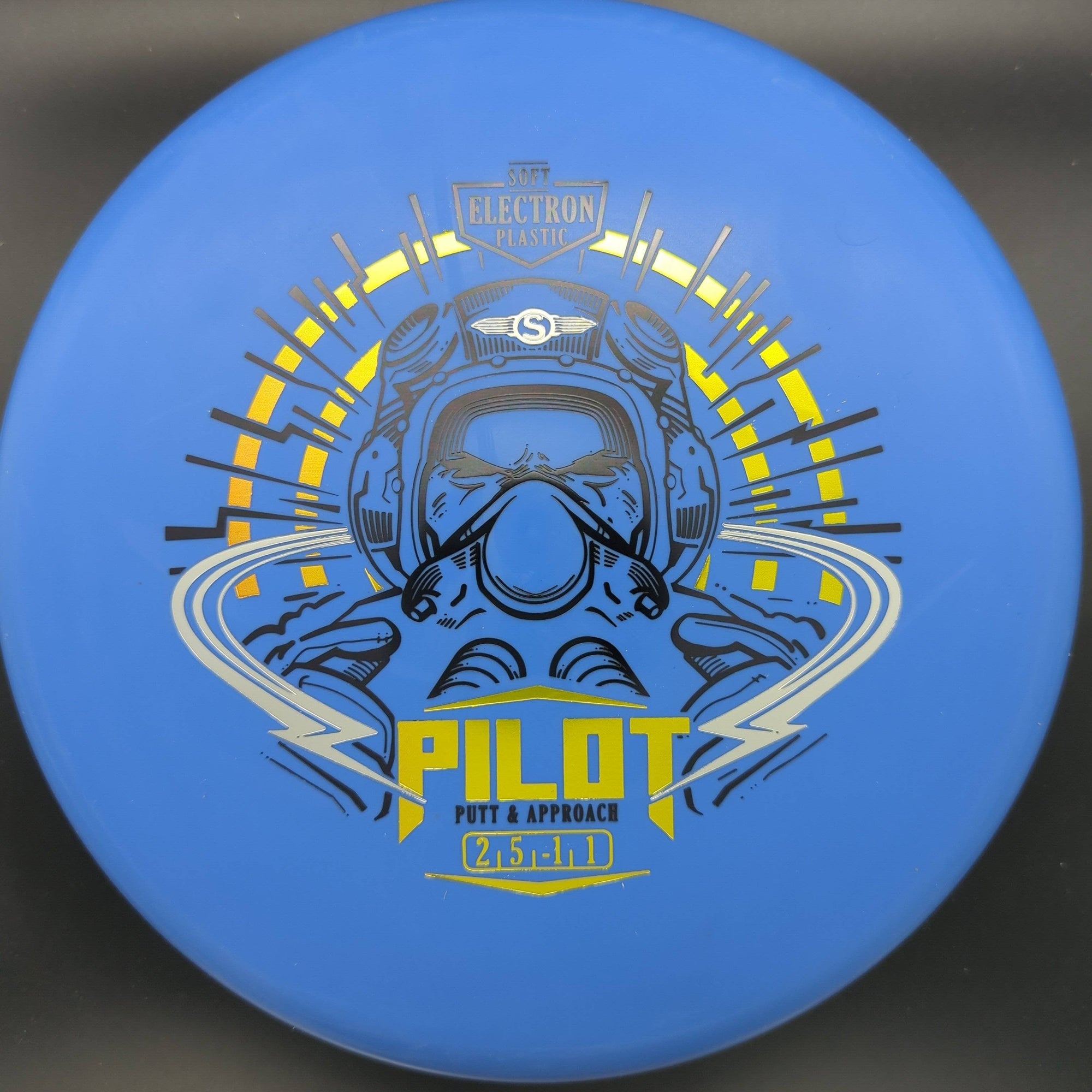 Streamline Fairway Driver Blue Yellow Stamp 175g Soft Electron Pilot