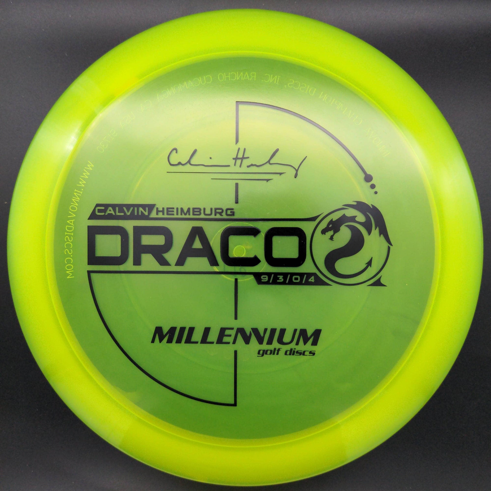 Millennium Discs Fairway Driver Draco, Quantum - Calvin Heimburg