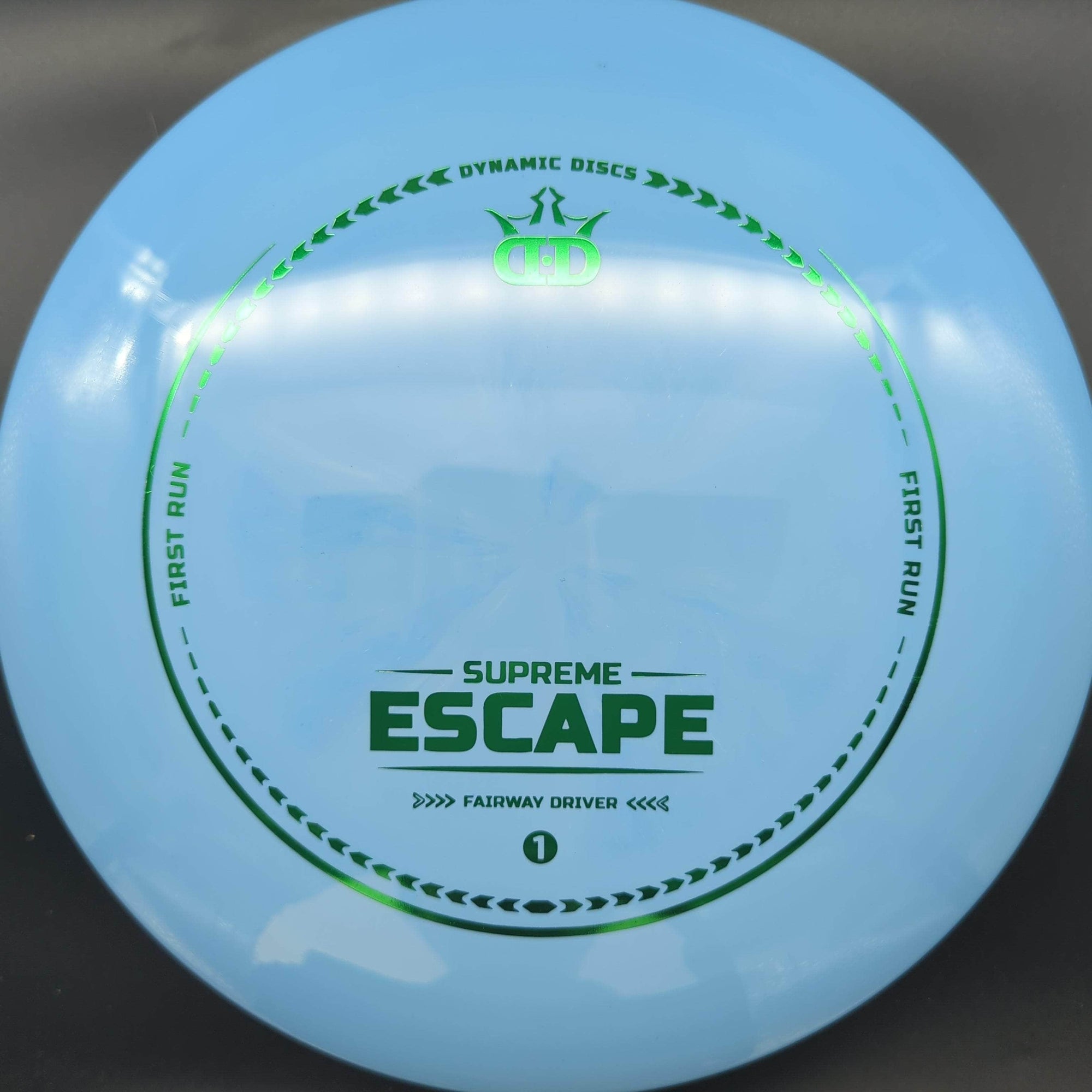 Dynamic Discs Fairway Driver Escape, Supreme Plastic, First Run
