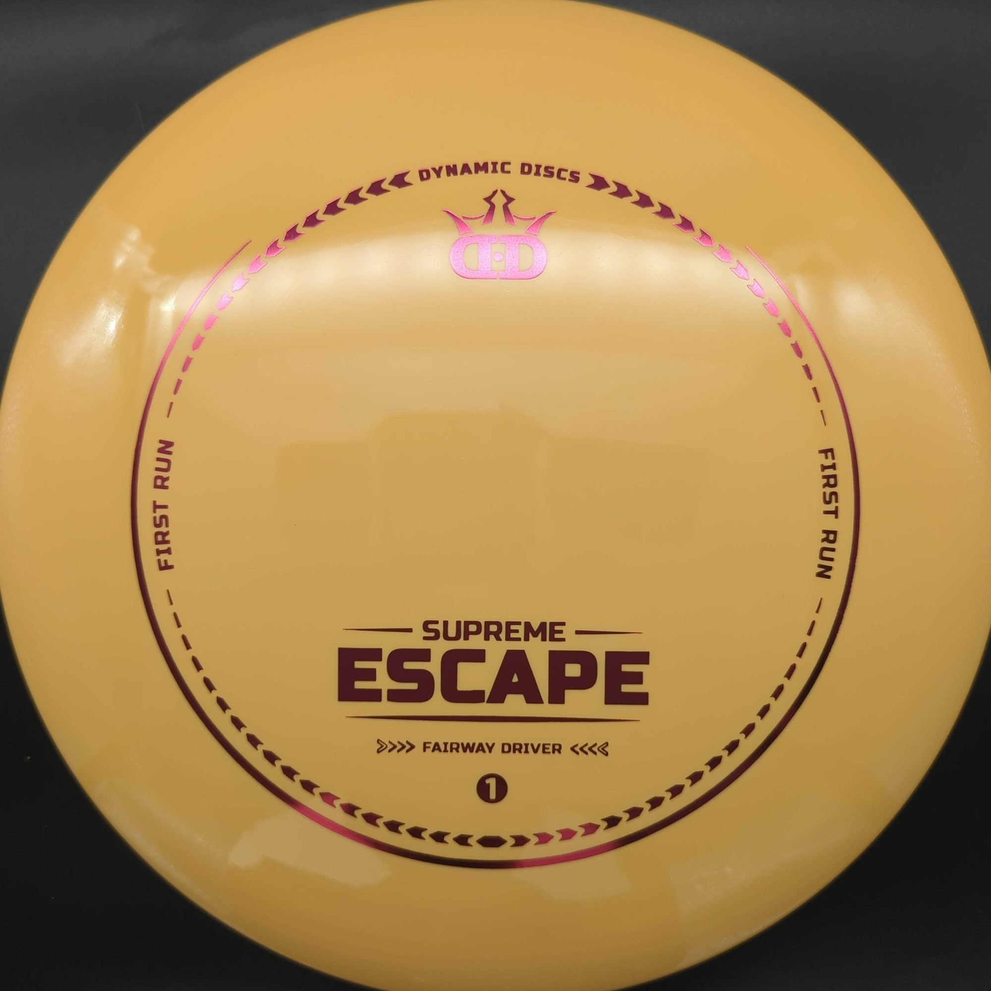 Dynamic Discs Fairway Driver Escape, Supreme Plastic, First Run New