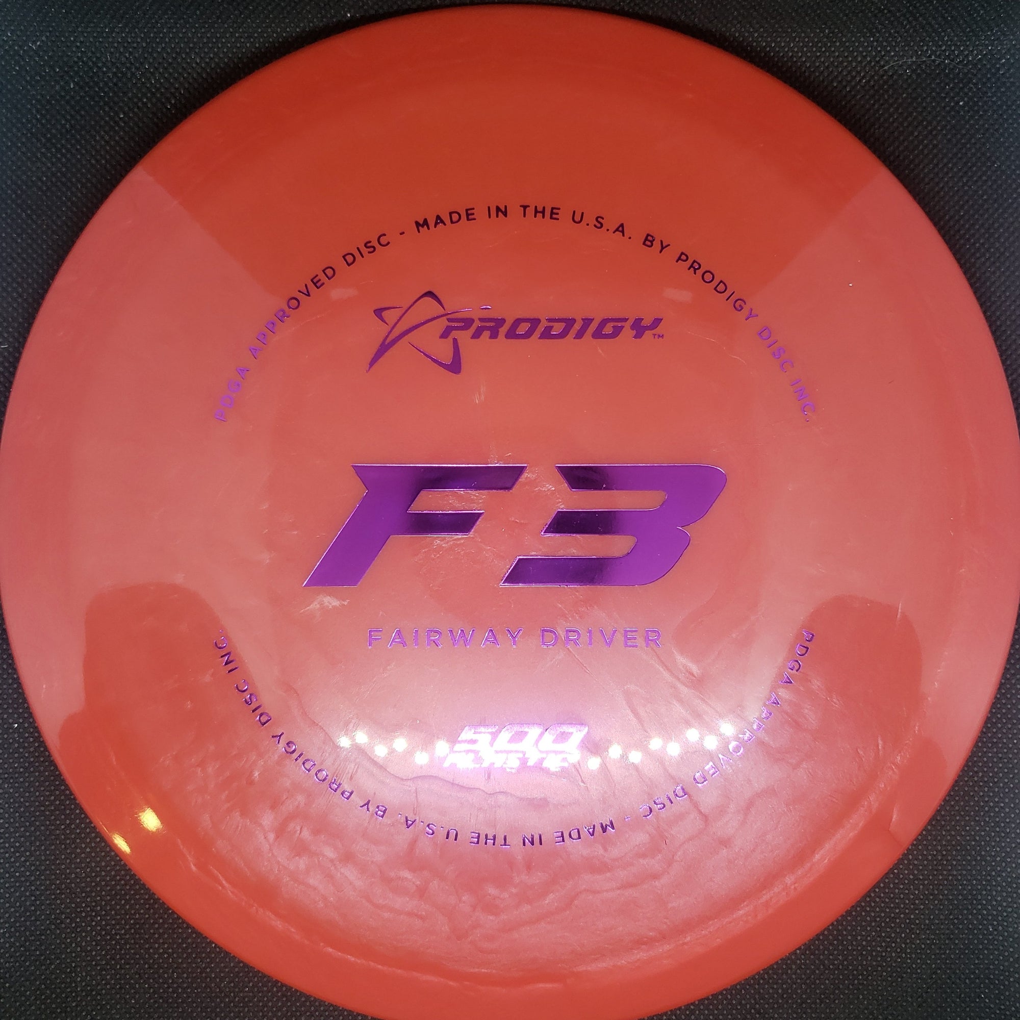 Prodigy Fairway Driver F3, 500 Plastic