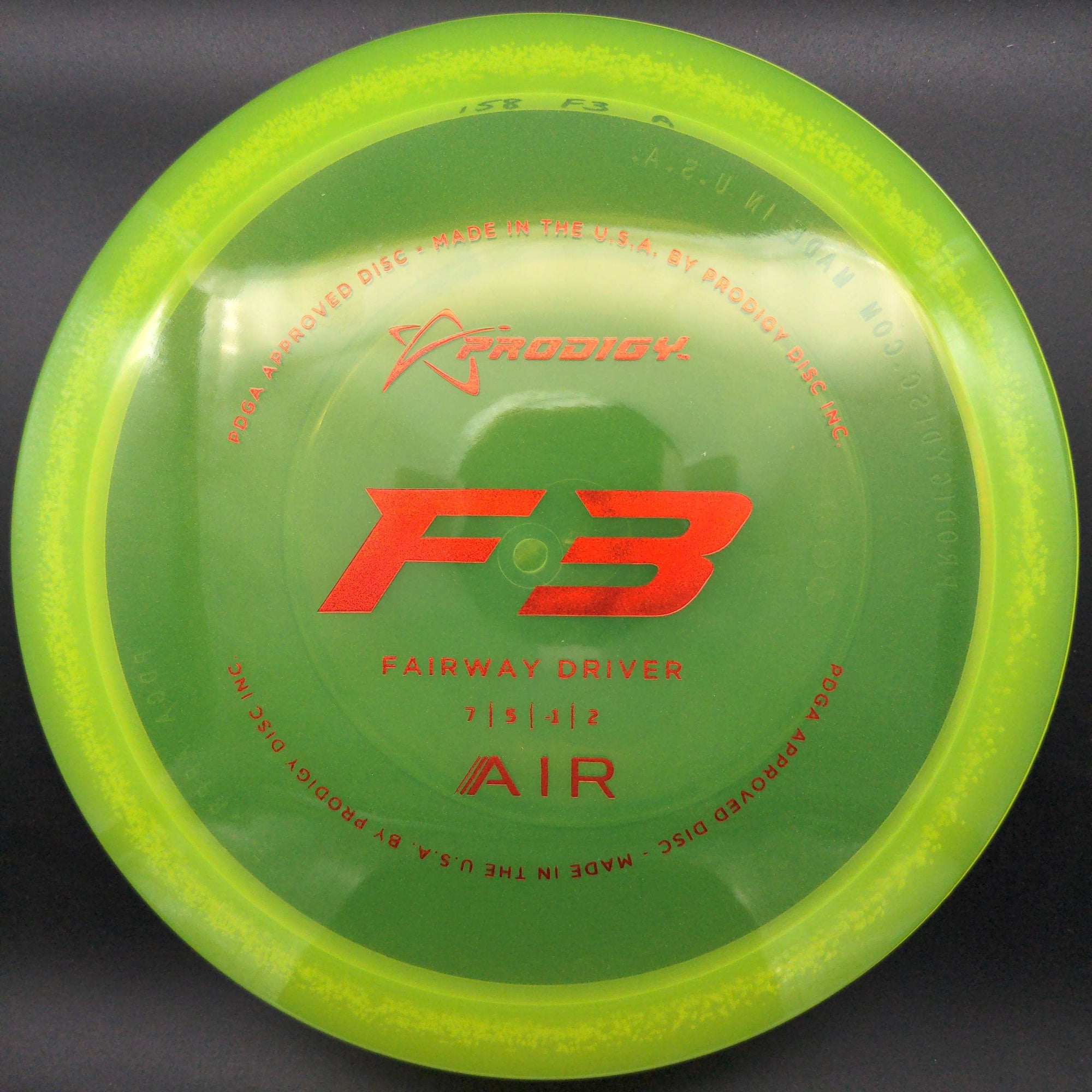 Prodigy Fairway Driver F3, Air Plastic