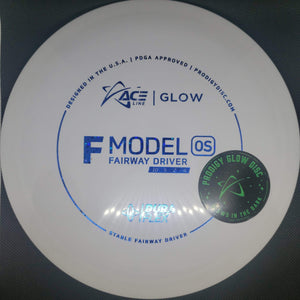 Prodigy Fairway Driver Glow Grey Blue Star Stamp 175g F Model OS- DuraFlex