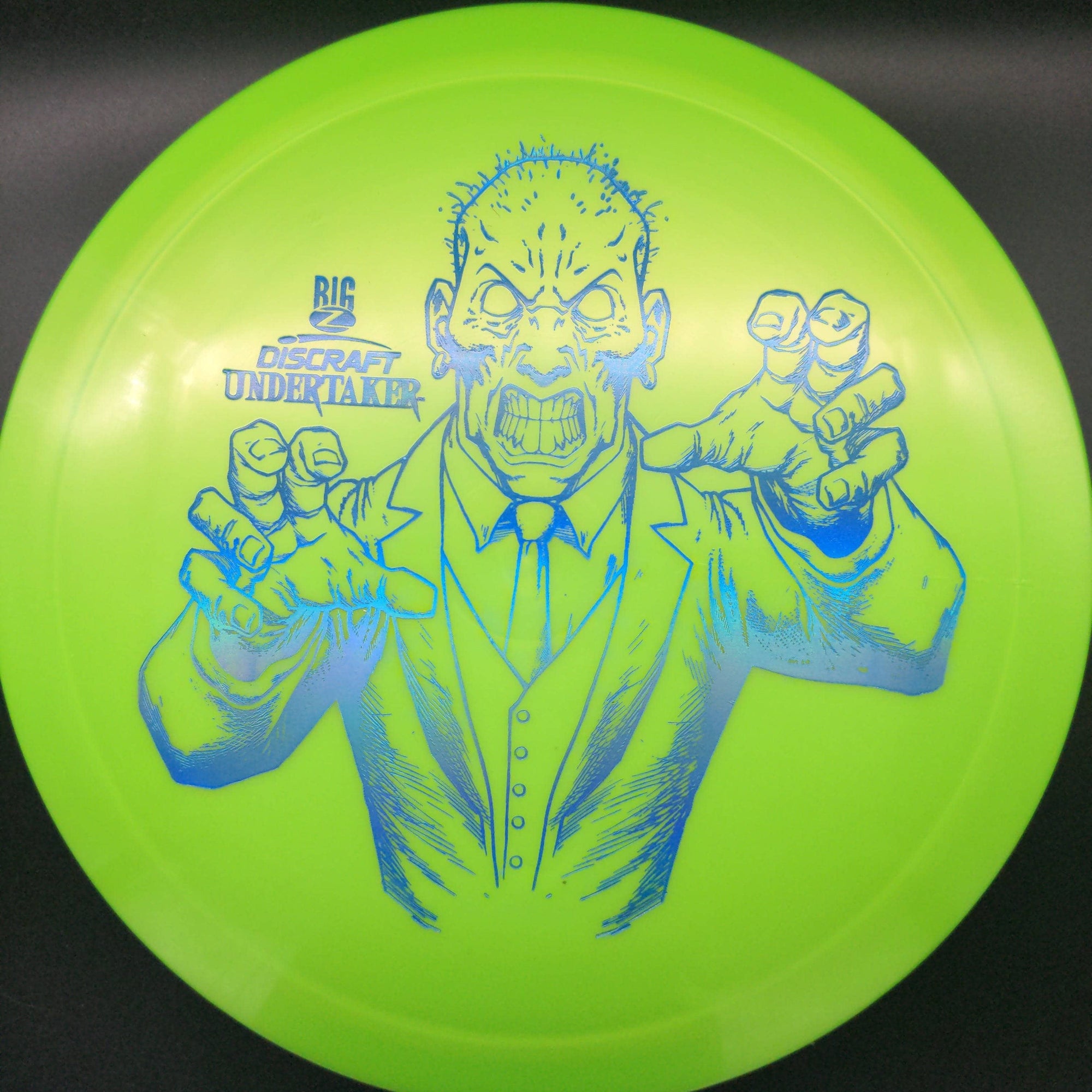 Discraft Fairway Driver Green Blue Holo Stamp 174g Undertaker, Big Z