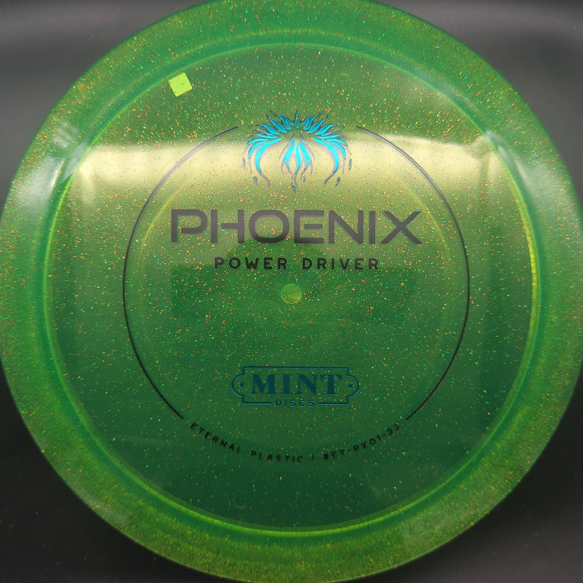 Mint Discs Fairway Driver Green Blue Stamp Glitter 173g Phoenix - Eternal Plastic