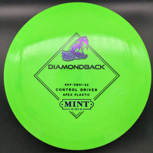 Mint Discs Fairway Driver Green Purple Stamp 169g Diamondback, Apex Plastic