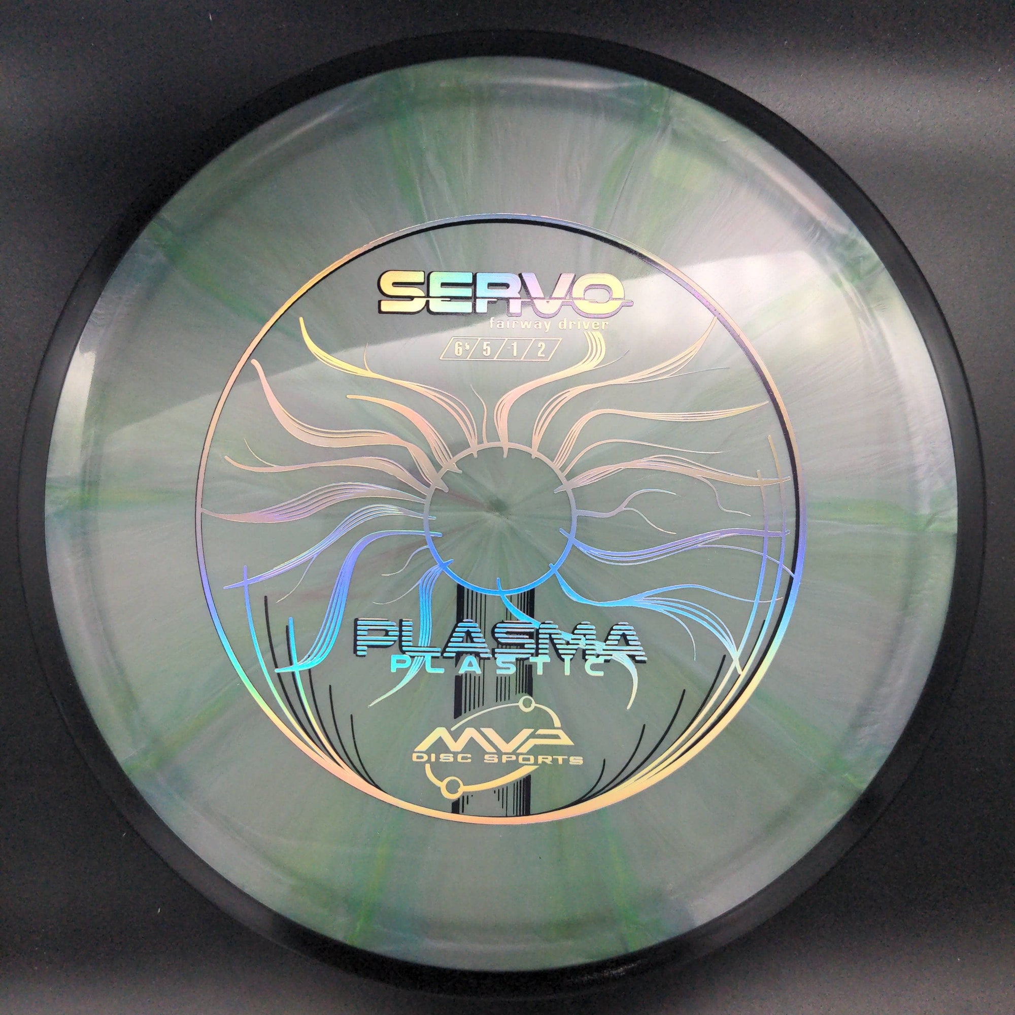 MVP Fairway Driver Grey/Green 173g Servo, Plasma Plastic