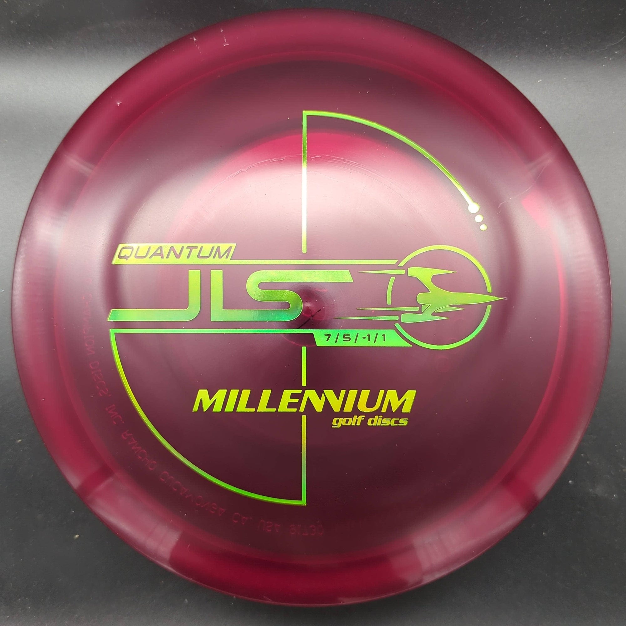 Millennium Discs Fairway Driver JLS 1.15 , Quantum Plastic