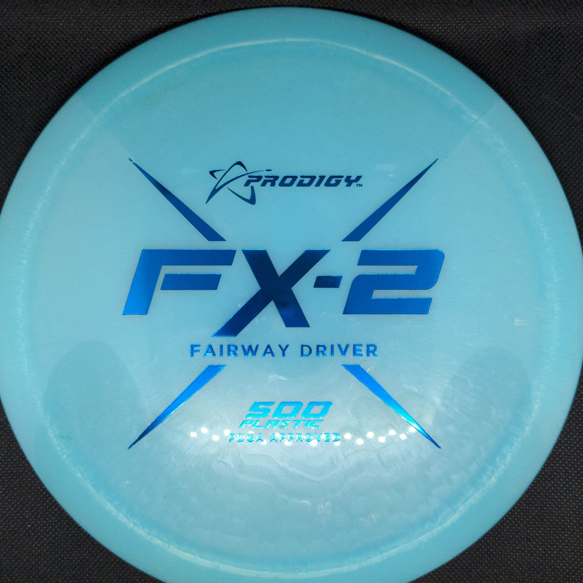 Prodigy Fairway Driver Light Green Blue Stamp 174g FX2 , 500 Plastic