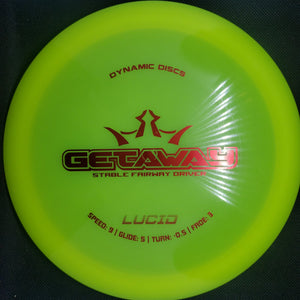 Dynamic Discs Fairway Driver Lucid Getaway