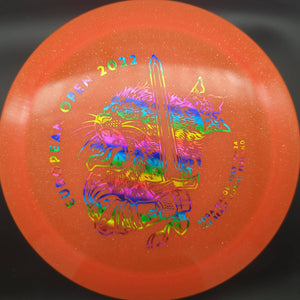 Discmania Fairway Driver Orange Rainbow Stamp 176g FD3 - Metal Flake C-Line (EO)