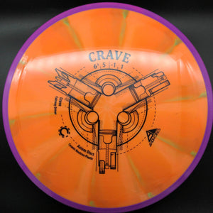 Axiom Fairway Driver Orange Rim Orange Plate 171g Crave, Cosmic Neutron