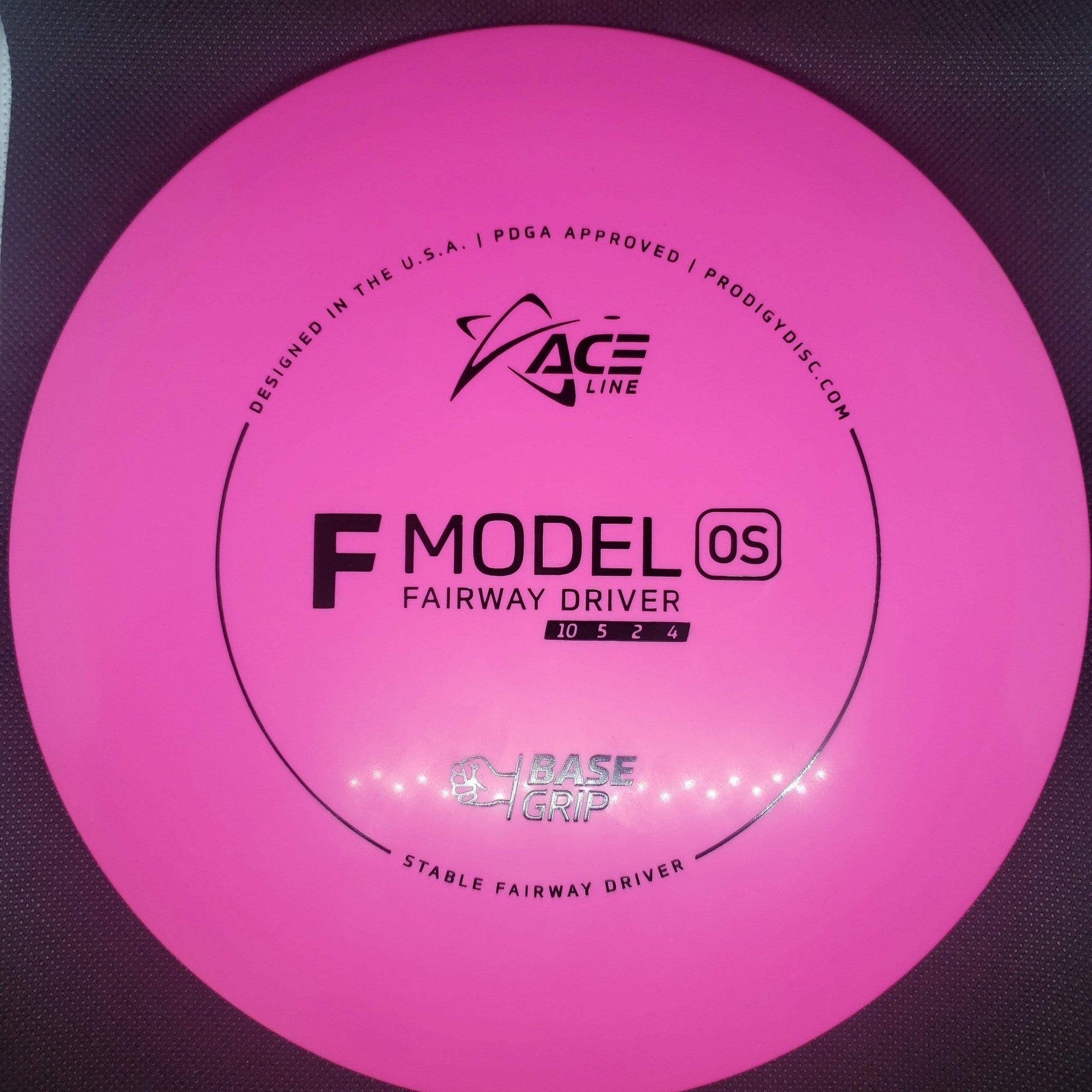 Prodigy Fairway Driver Pink Black Stamp 172g Ace Line F-Model-OS BaseGrip