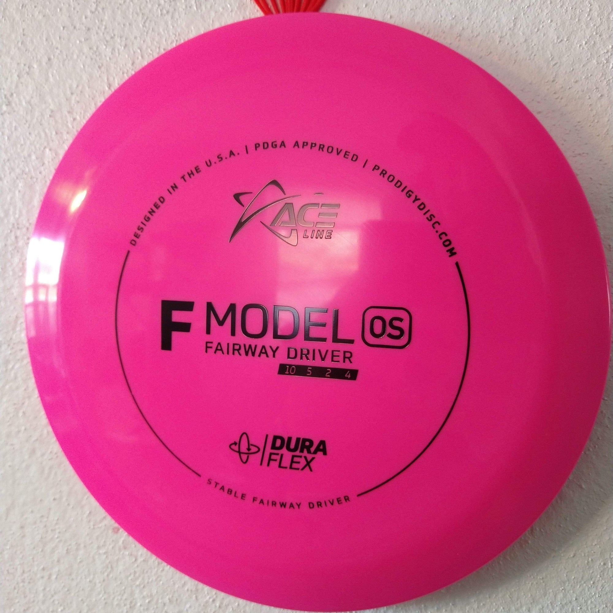 Prodigy Fairway Driver Pink Black Stamp 174g F Model OS- DuraFlex