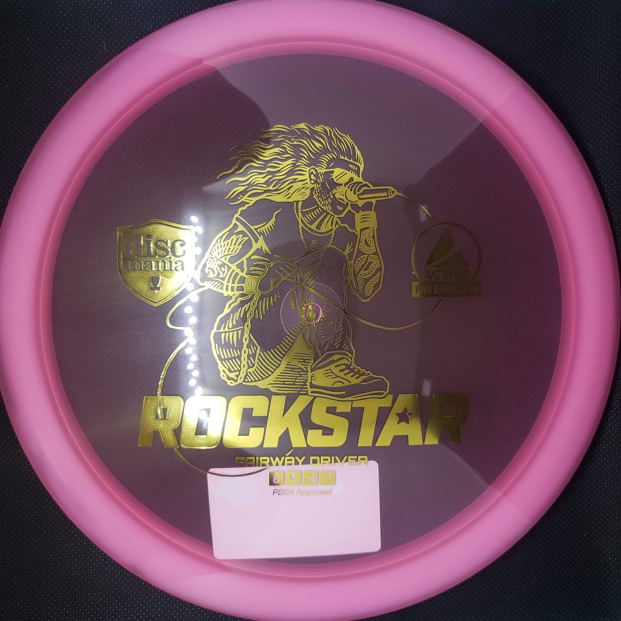 Discmania Fairway Driver Pink Gold Stamp 171g Active Premium Rockstar