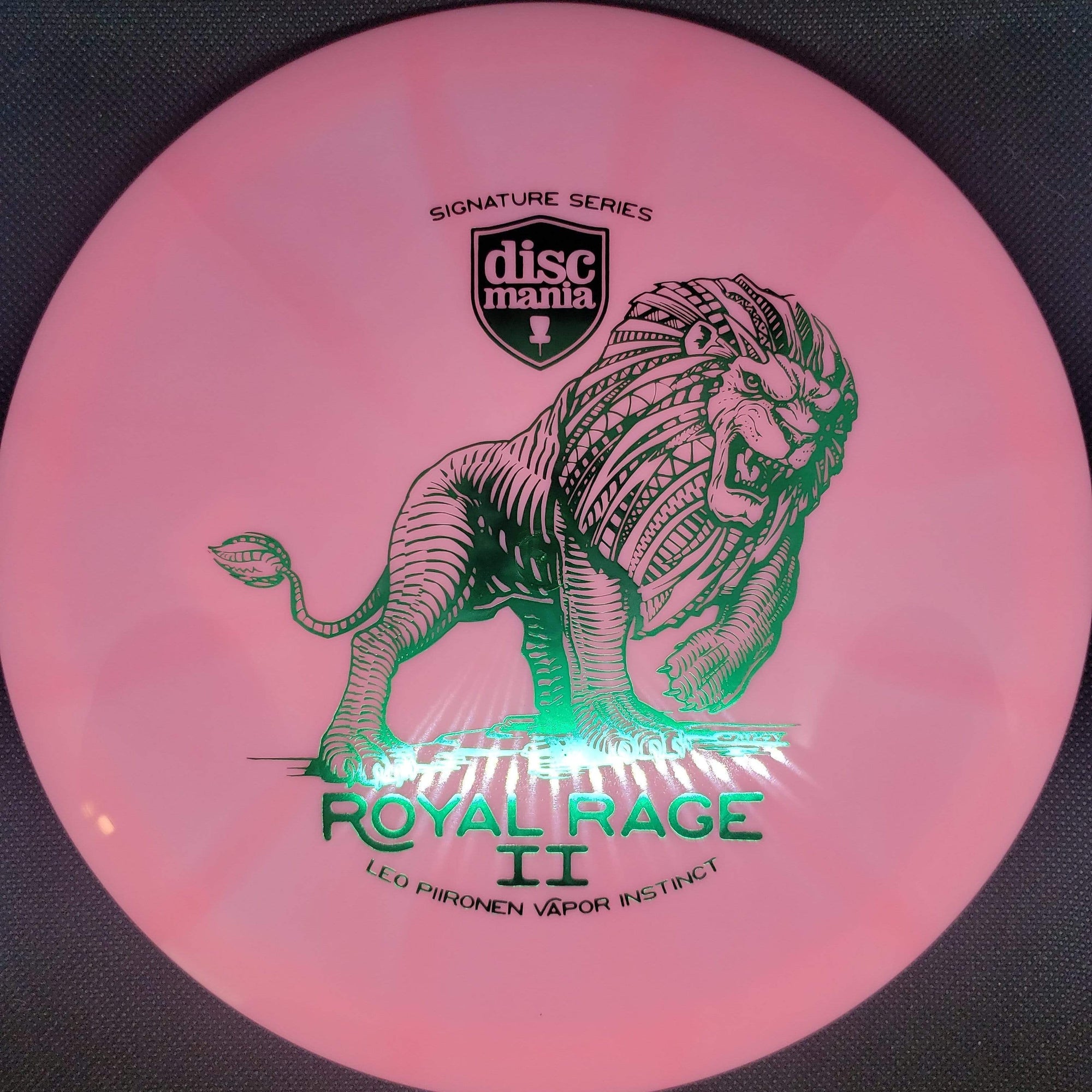 Discmania Fairway Driver Pink Green Stamp  5 173g Royal Rage 2 - Leo Piironen Signature Lux Vapor Instinct