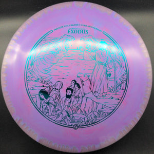Infinite Discs Fairway Driver Pink/Purple Teal Stamp 175g 3 Exodus, Halo Plastic, 5-Year Anniversary Edition