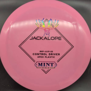 Mint Discs Fairway Driver Pink Rainbow Stamp 175g Jackalope, Apex Plastic