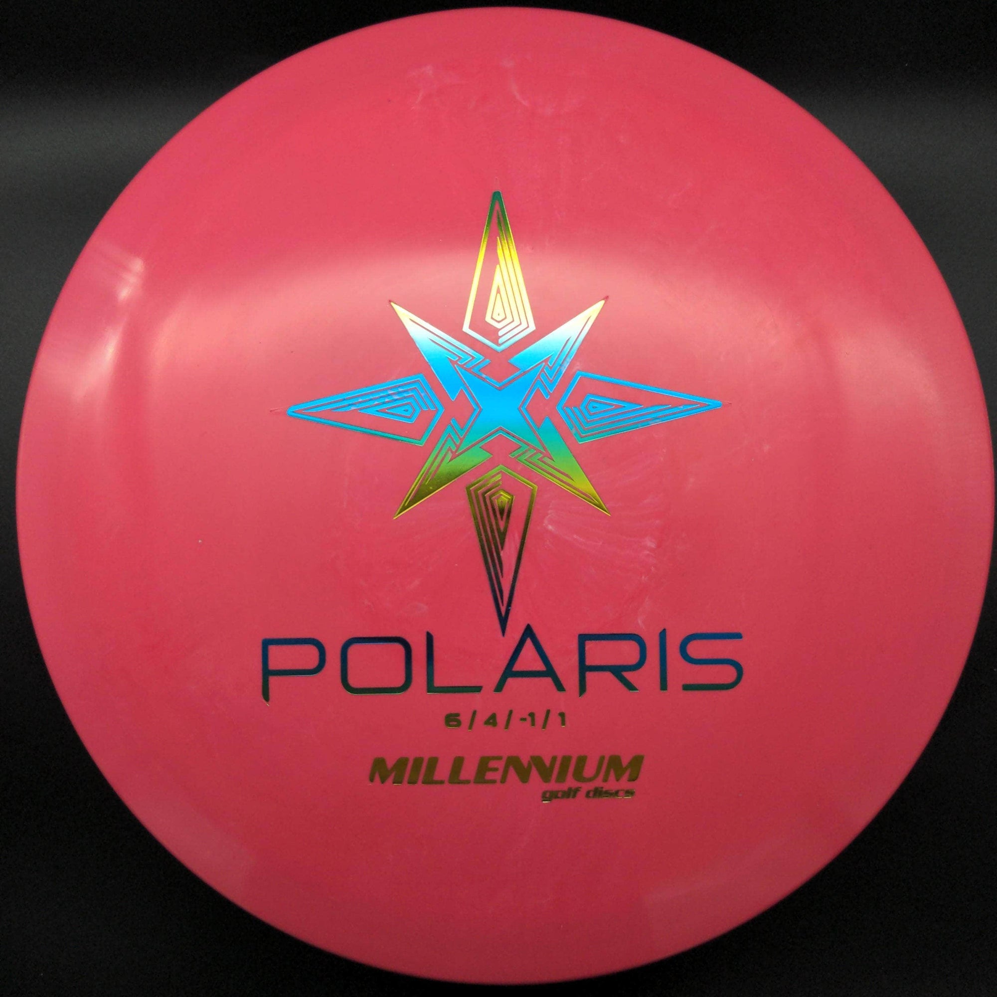 Millennium Discs Fairway Driver Pink Sunrise Stamp 175g Polaris, Millennium Plastic