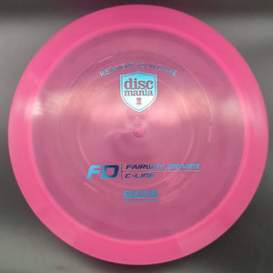 Discmania Fairway Driver Pink Teal Stamp 175g FD, C-Line Plastic