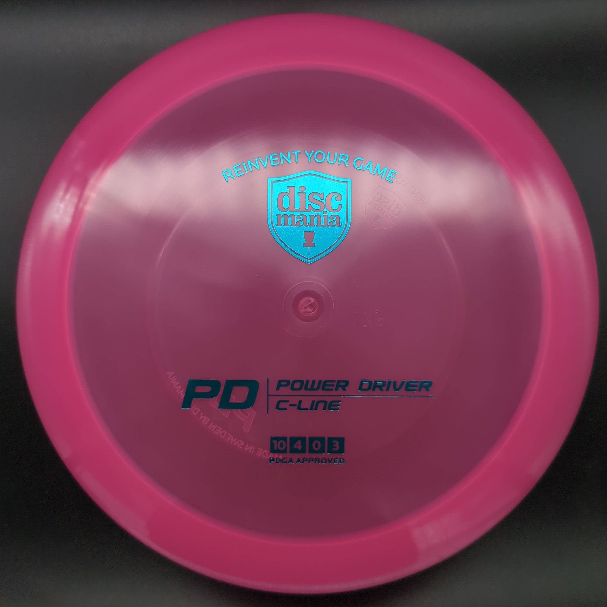 Discmania Fairway Driver Pink Teal Stamp 176g PD, C Line