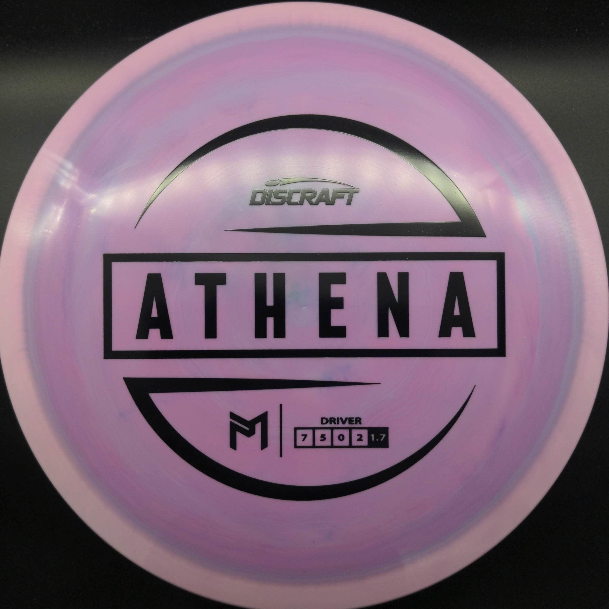 Discraft Fairway Driver Purple/Pink Halo Black Stamp 174g Athena, ESP, Paul McBeth