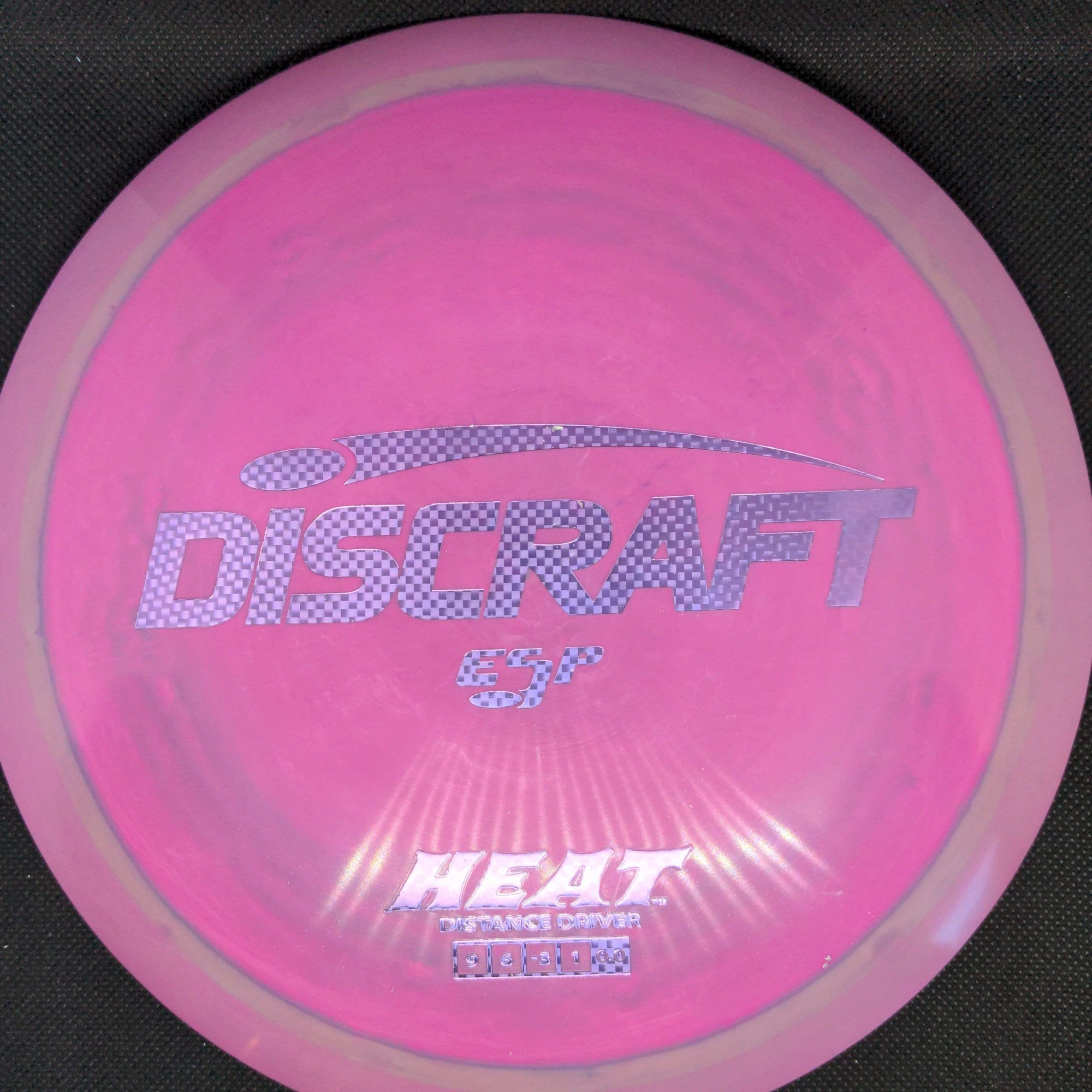 Discraft Fairway Driver Purple/Pink Purple Grid Stamp 174.6g ESP Heat
